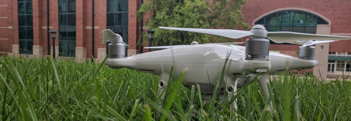 UAS in the grass